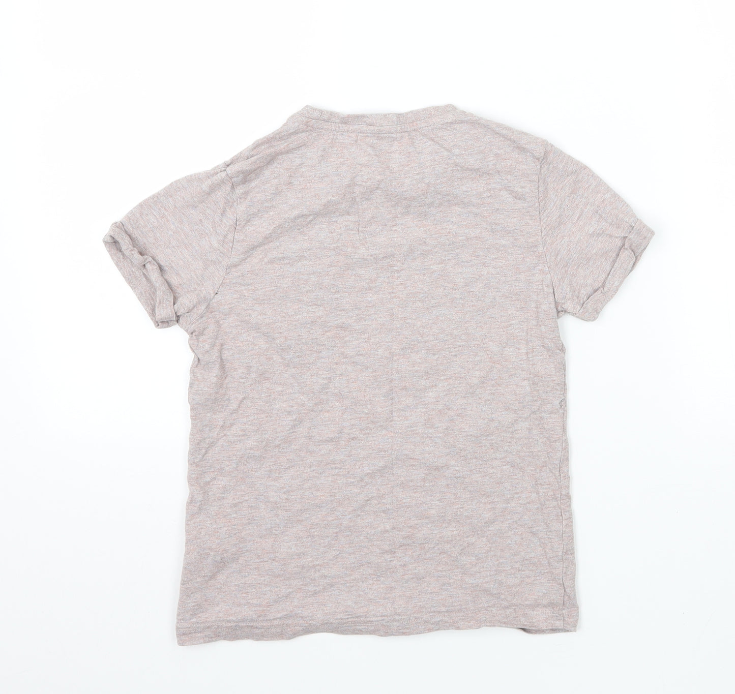 M&S Girls Pink  Jersey Basic T-Shirt Size 7-8 Years