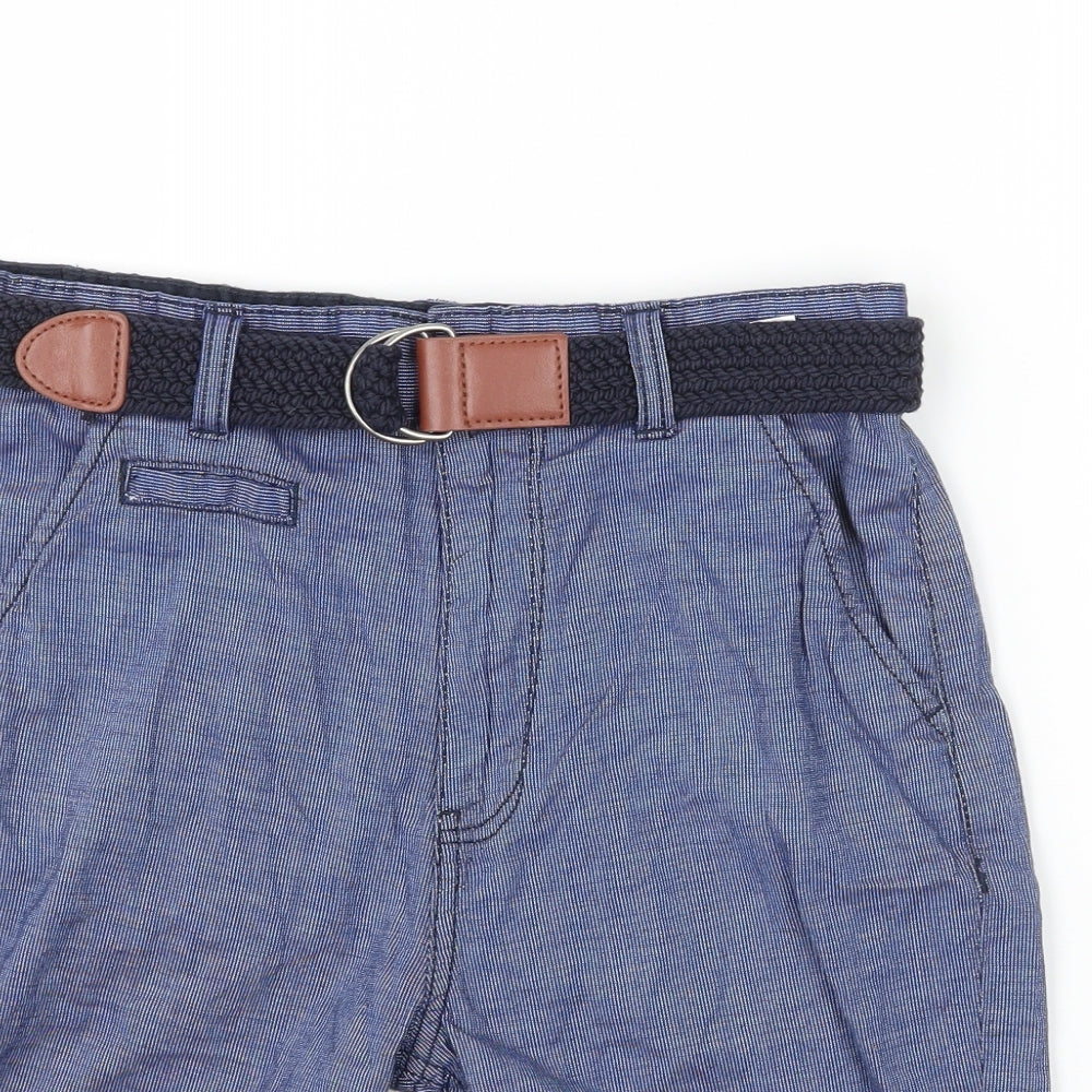 George Boys Blue   Chino Shorts Size 10-11 Years