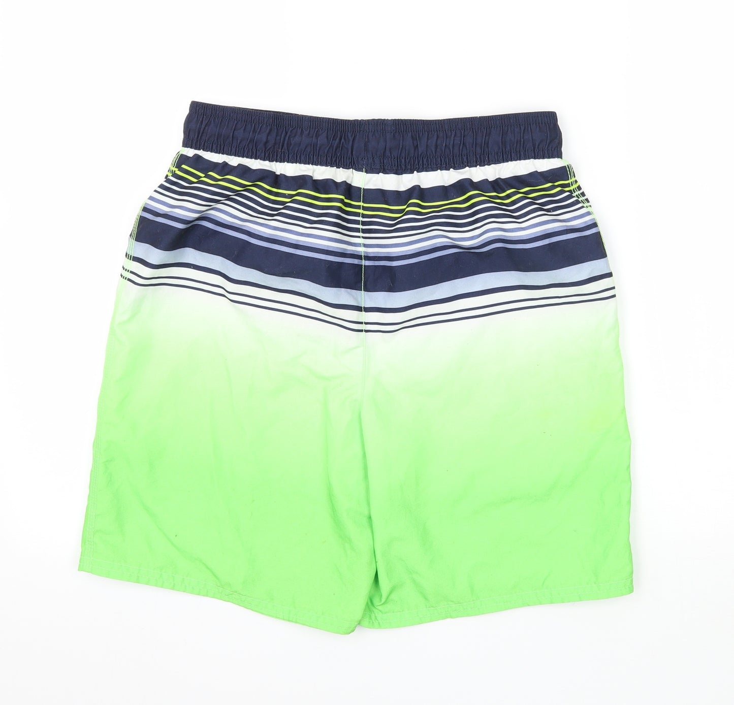 George Boys Multicoloured Striped  Sweat Shorts Size 13-14 Years - swim short