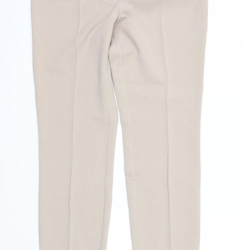 NEXT Womens Beige   Trousers  Size 12 L30 in