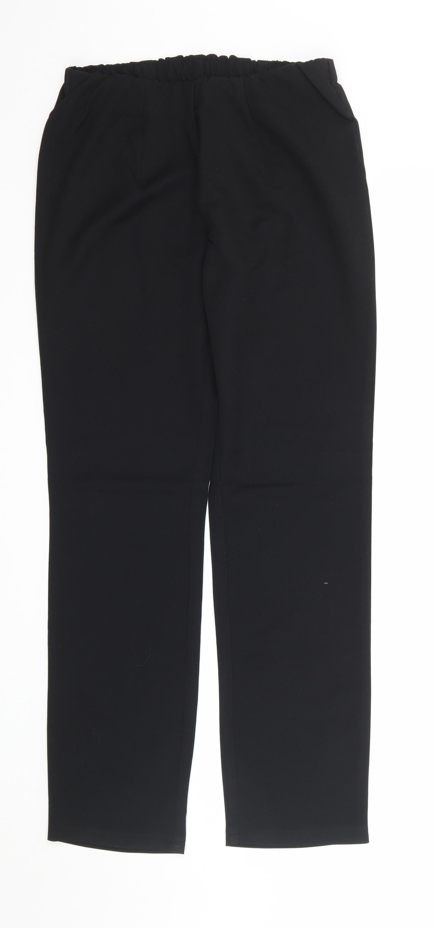 Preworn Womens Black   Trousers  Size 10 L29 in