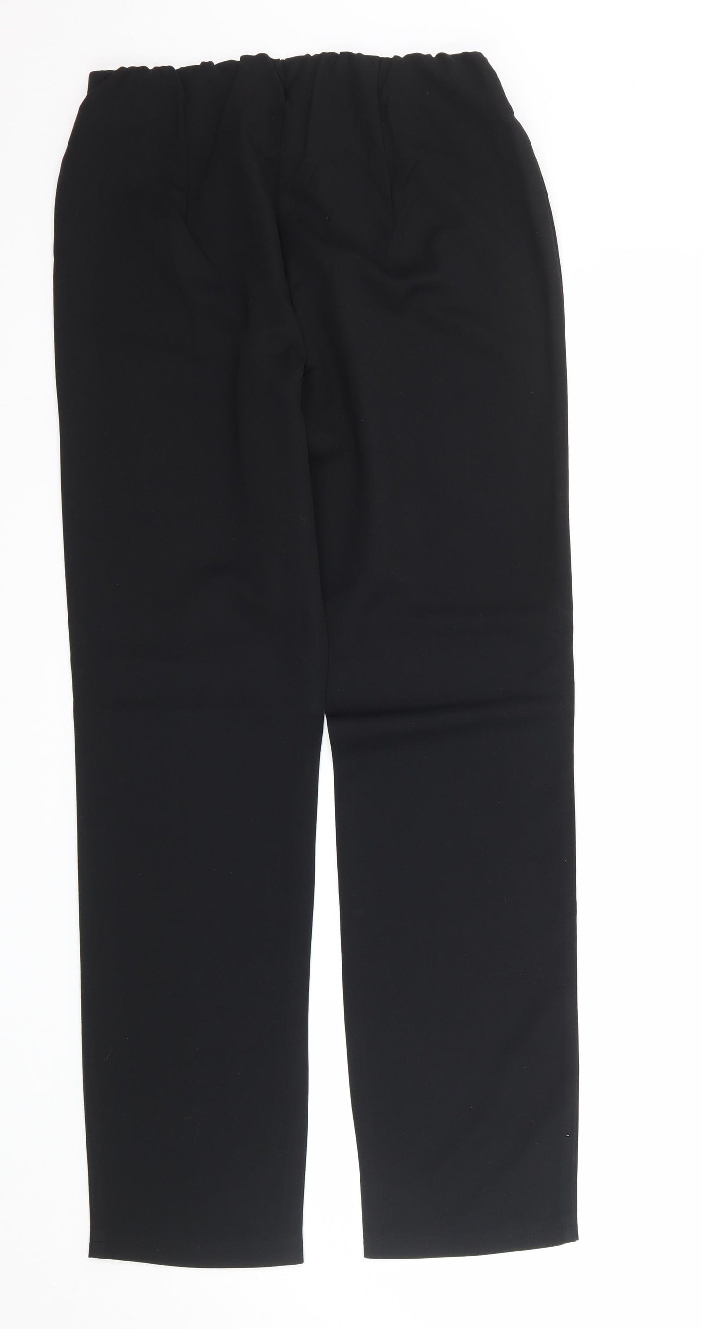 Preworn Womens Black   Trousers  Size 10 L29 in
