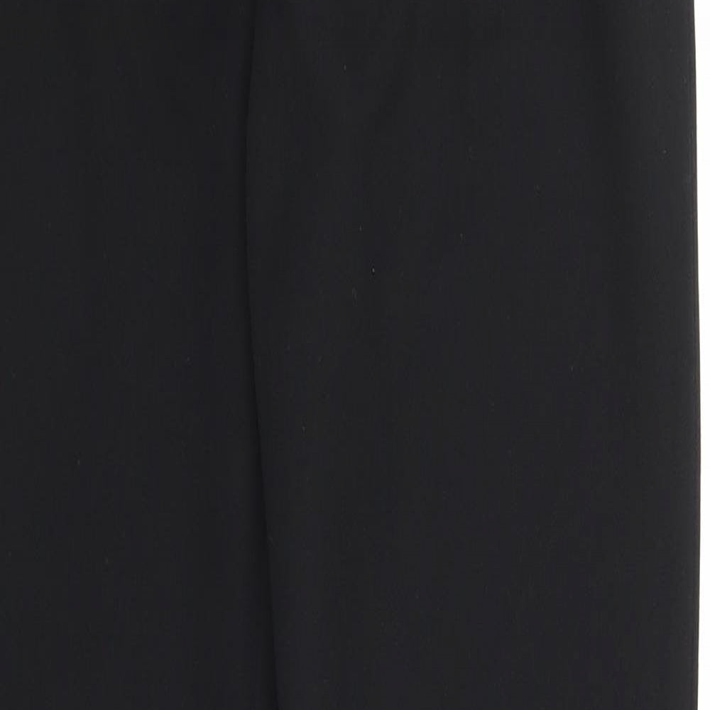 Preworn Womens Black   Trousers  Size 10 L29 in