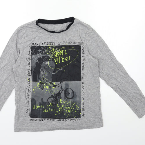 George Boys Green   Basic T-Shirt Size 11 Years