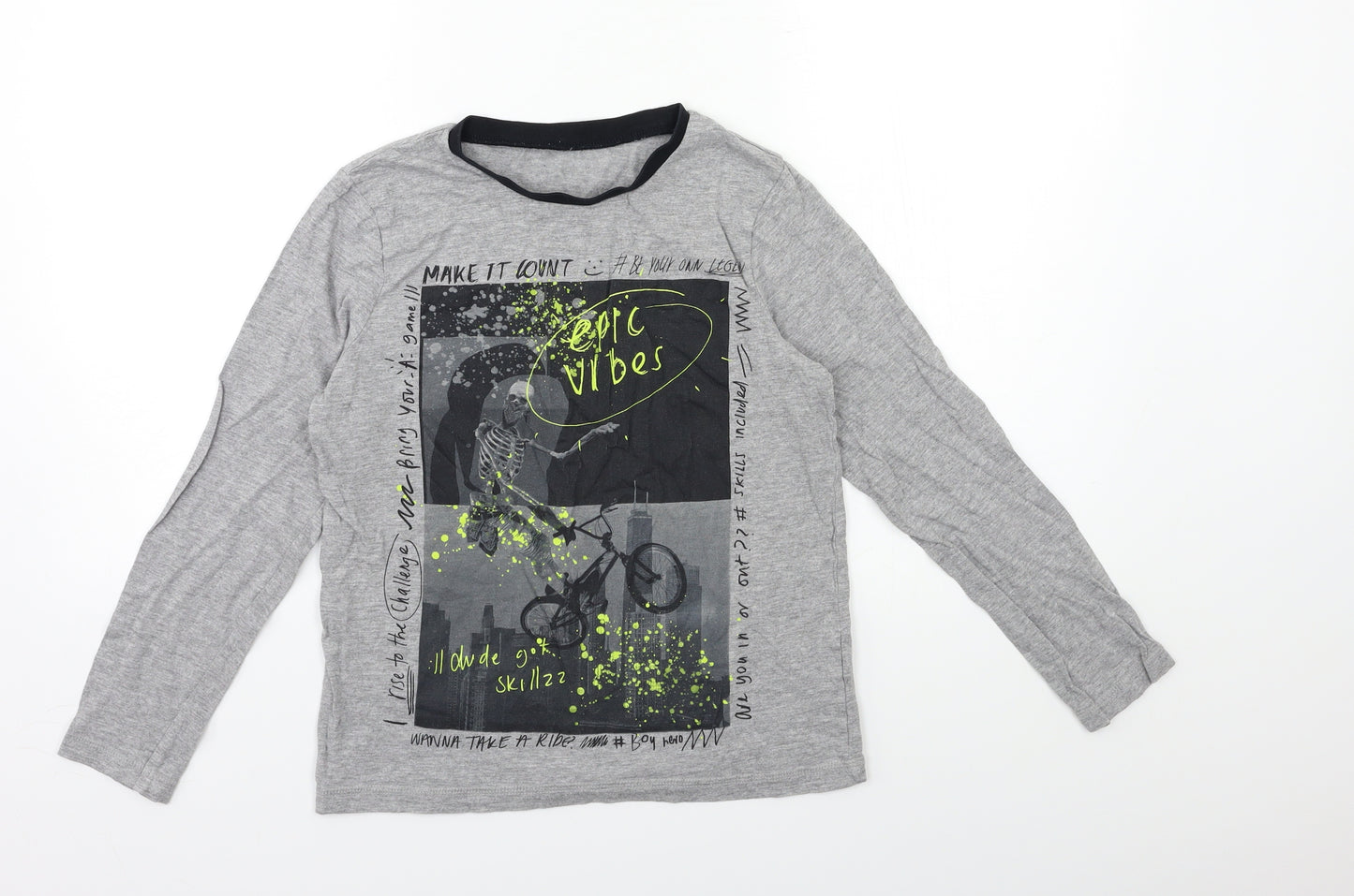 George Boys Green   Basic T-Shirt Size 11 Years
