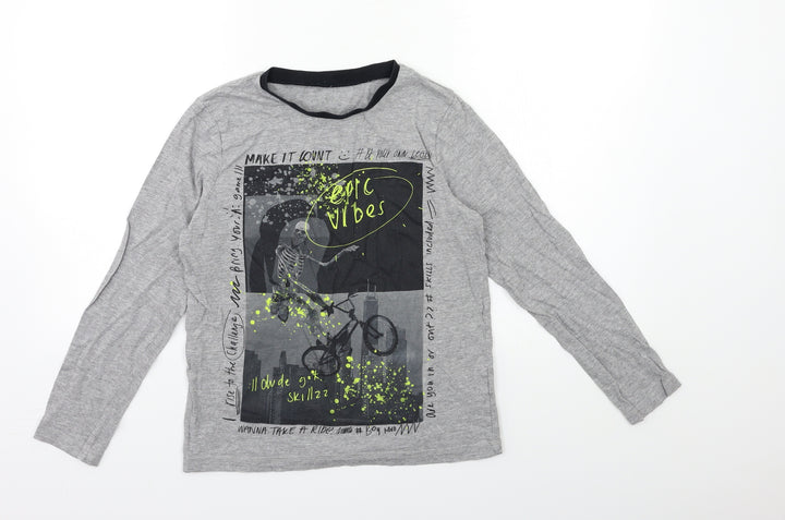 George Boys Green   Basic T-Shirt Size 11 Years