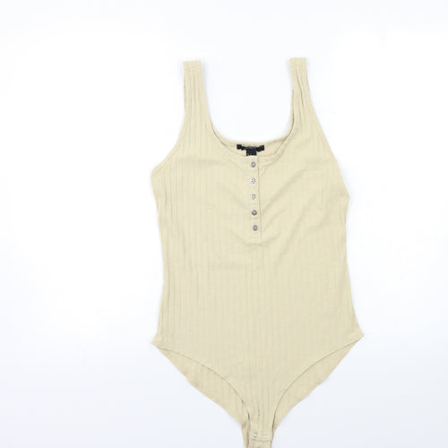 FOREVER 21 Womens Beige   Basic Tank Size S