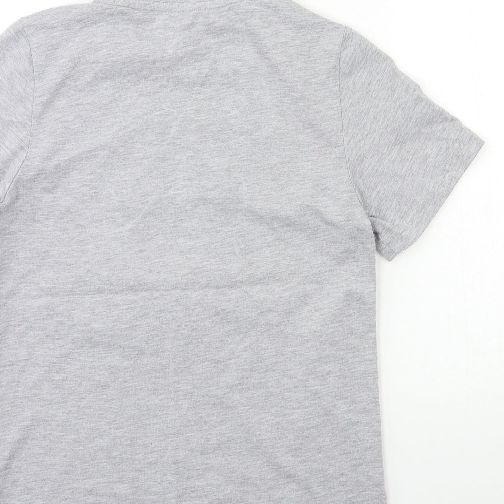 H&M Boys Grey   Basic T-Shirt Size 11-12 Years  - game mode