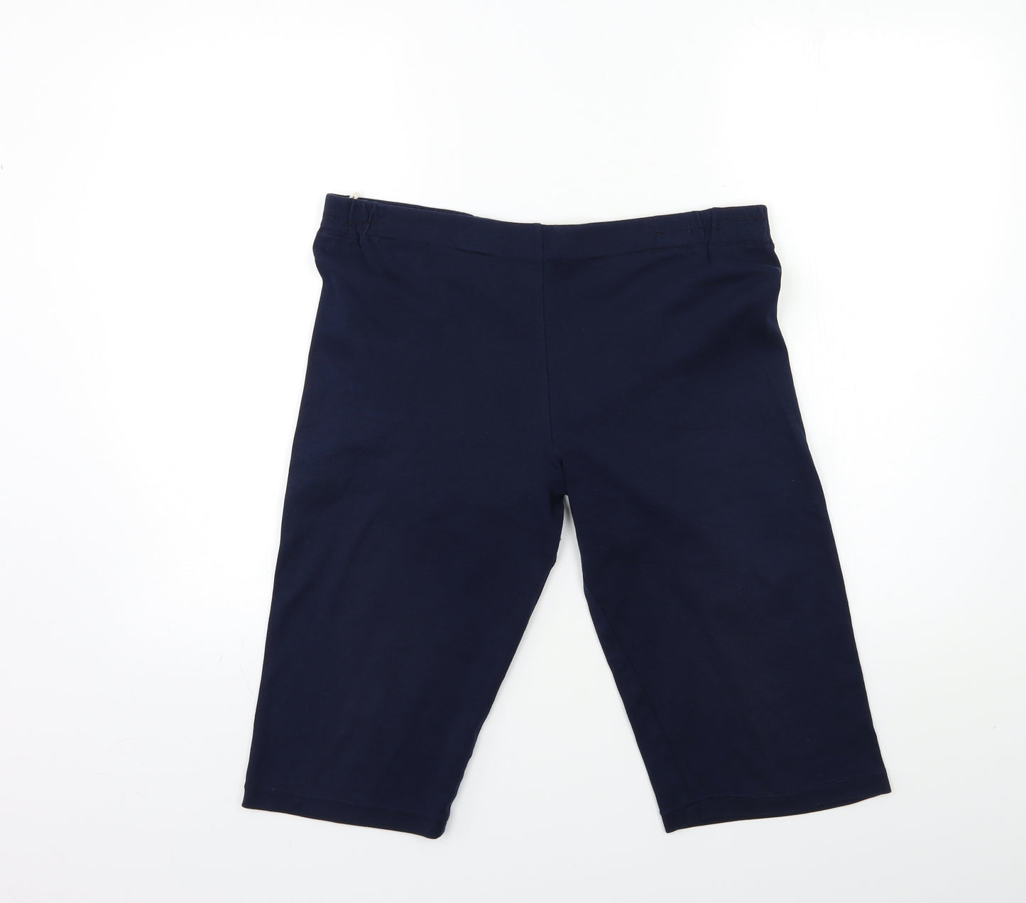 Preworn Womens Blue   Cropped Trousers Size 34 in