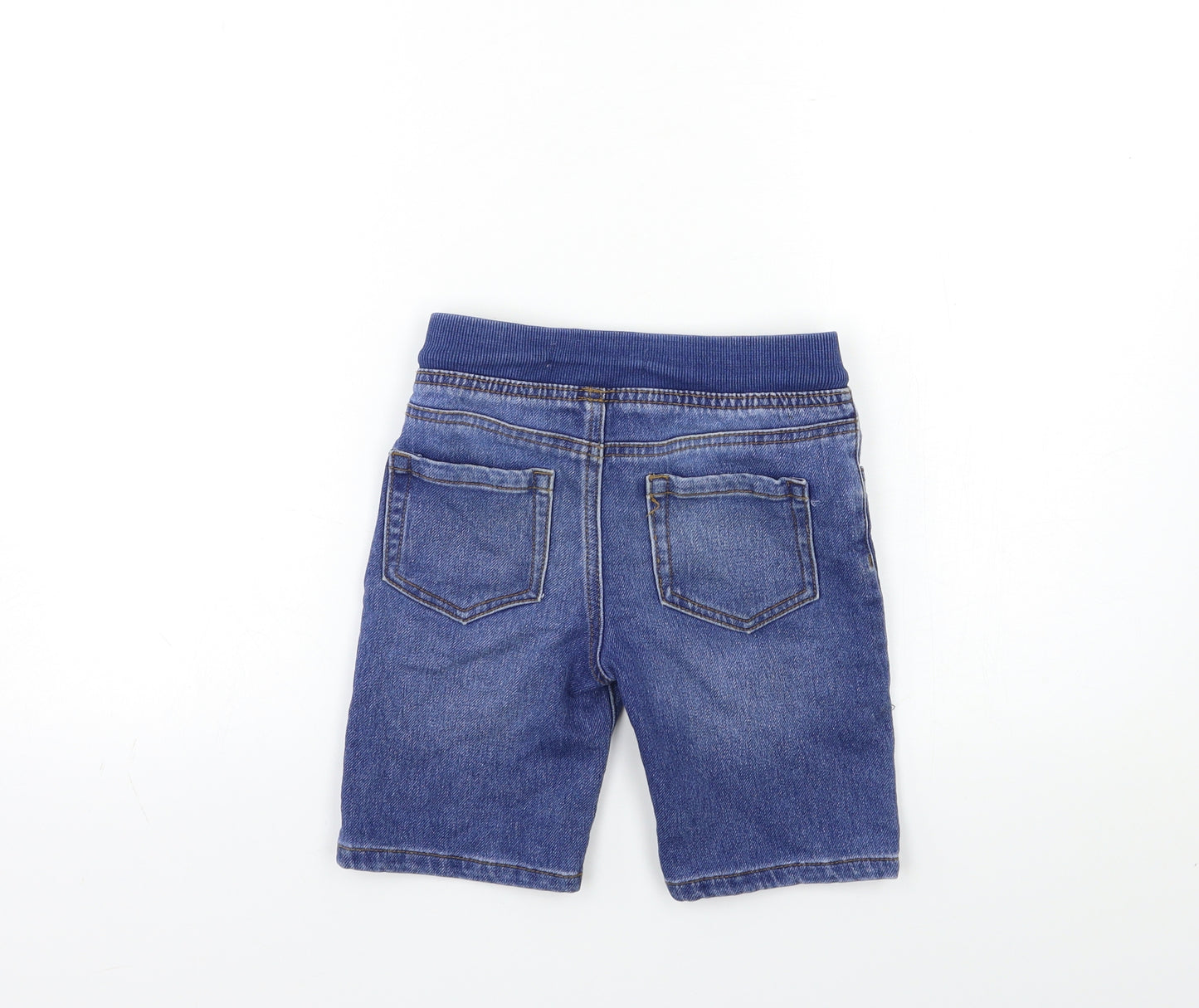 Denim & Co. Boys Blue  Denim Biker Shorts Size 5-6 Years