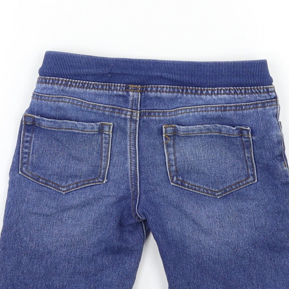 Denim & Co. Boys Blue  Denim Biker Shorts Size 5-6 Years