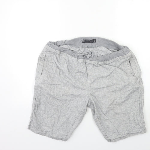 Primark Mens Grey   Cargo Shorts Size 38 in