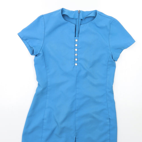 alexndra Womens Blue   Tunic Blouse Size 8