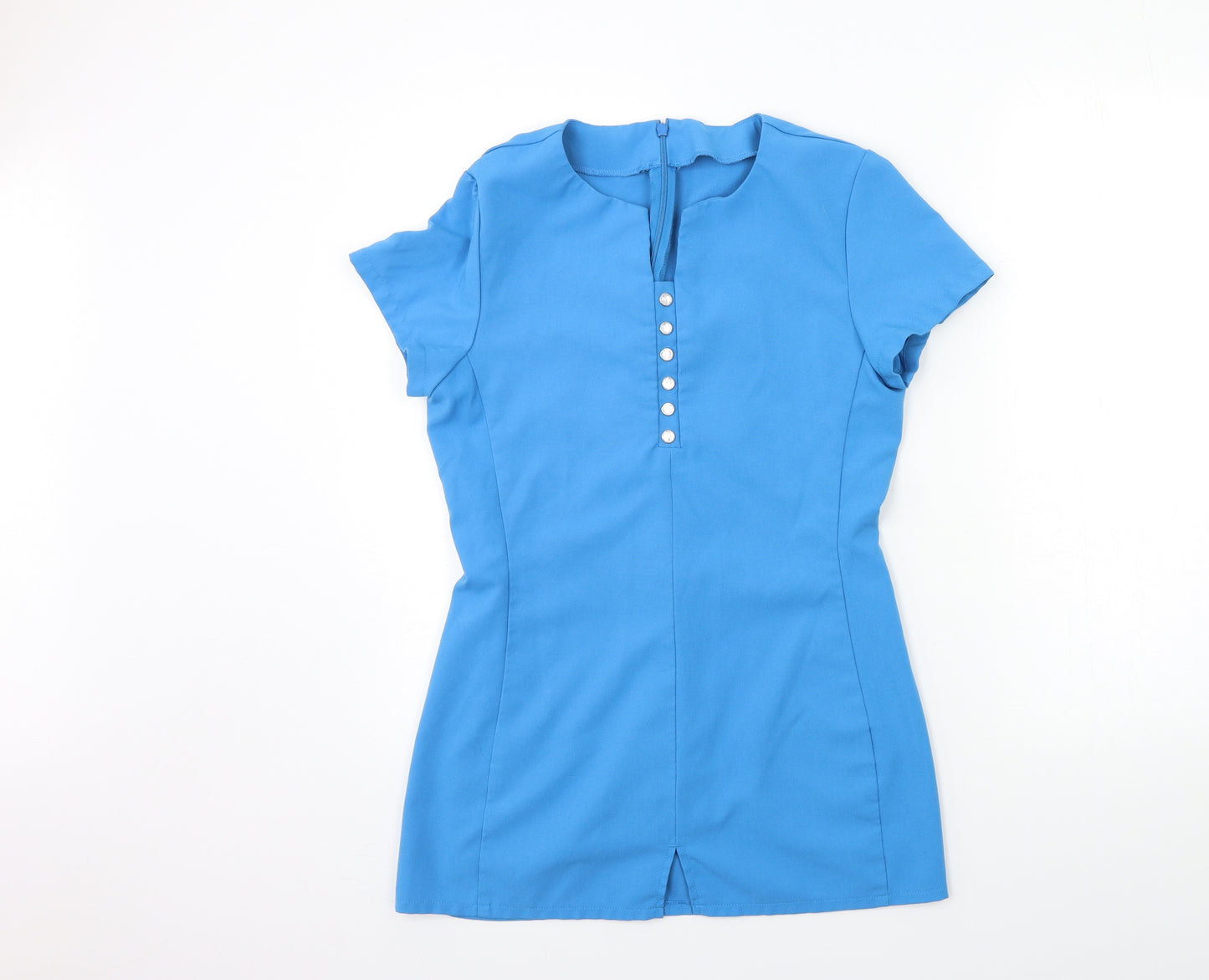Alexander Womens Blue   Tunic T-Shirt Size 8