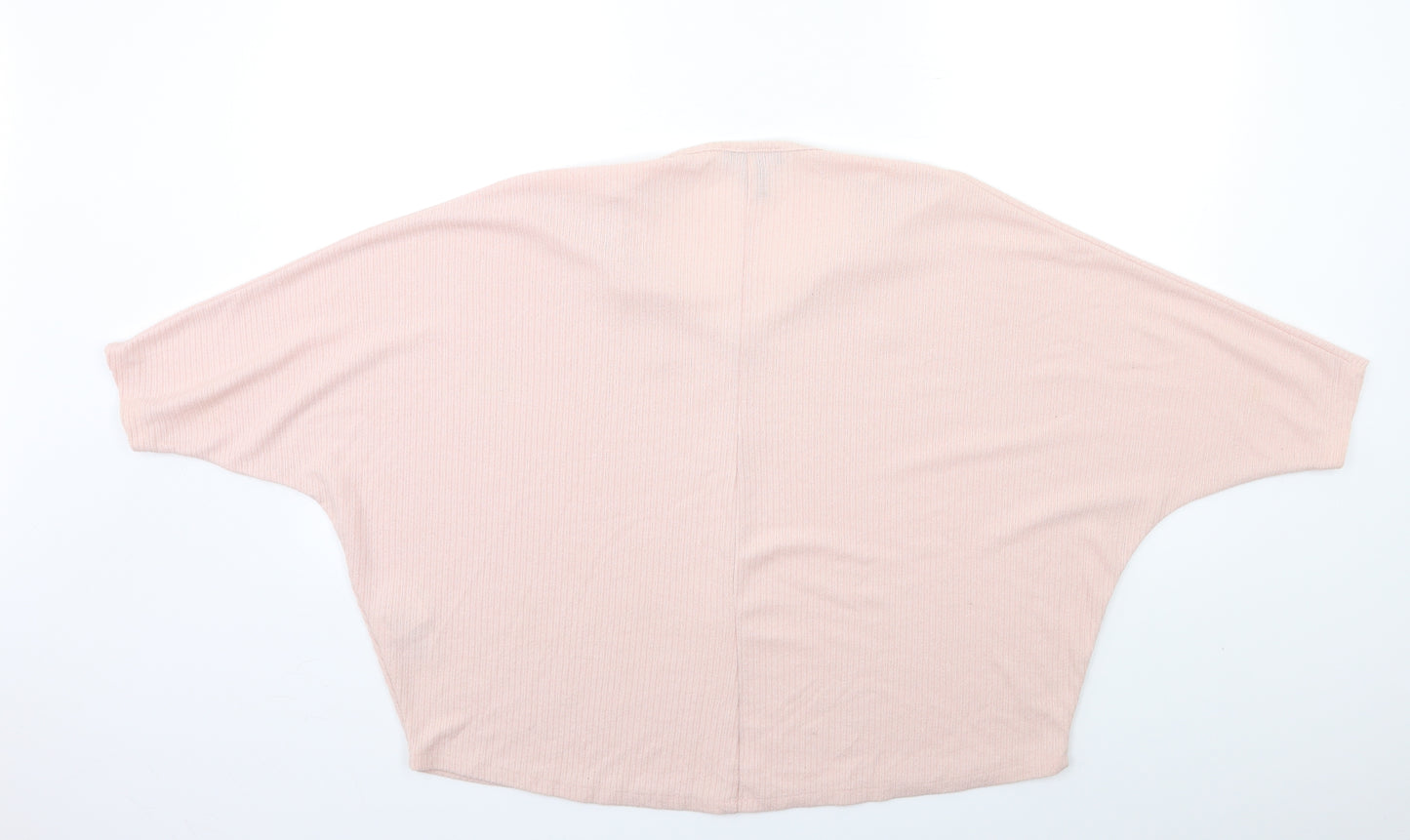 New Look Womens Pink  Knit Pullover Jumper Size S