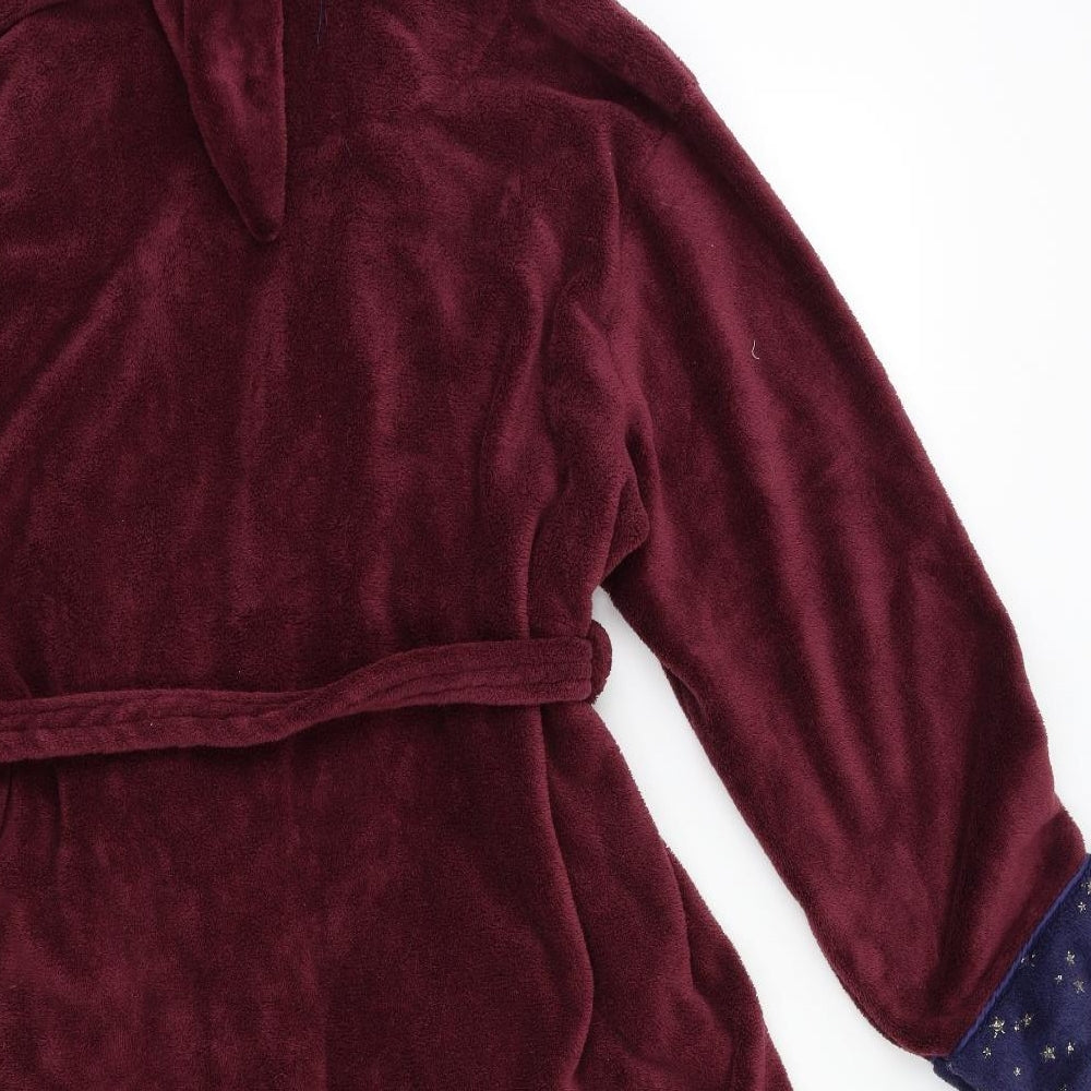 Atmosphere Womens Red  Fleece Kimono Gown Size 10  - HARRY POTTER