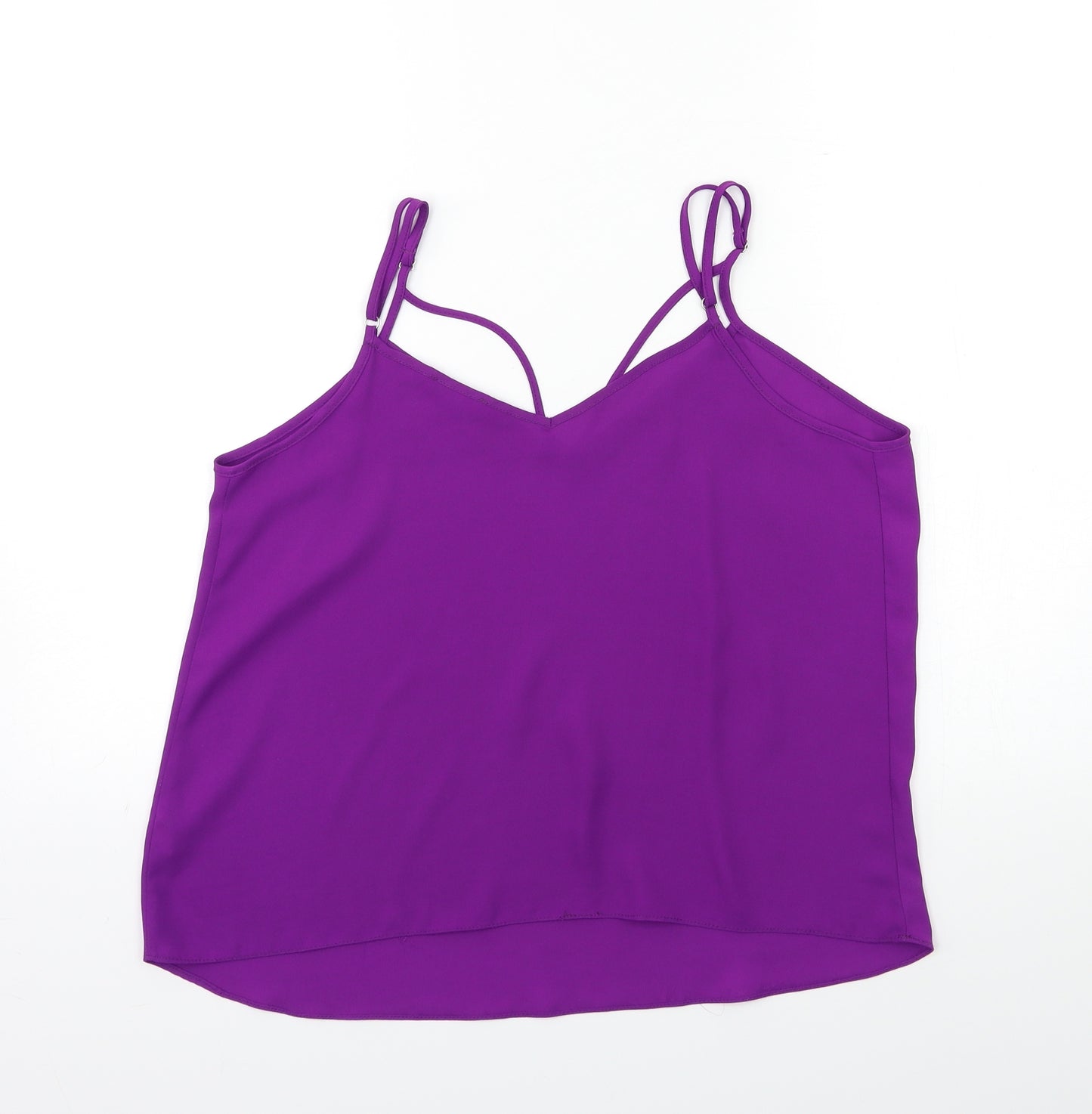 River Island Womens Purple   Basic Blouse Size 12