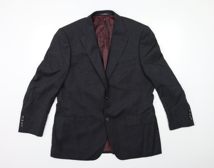 GREENWOOD Mens Grey   Jacket Suit Jacket Size 42