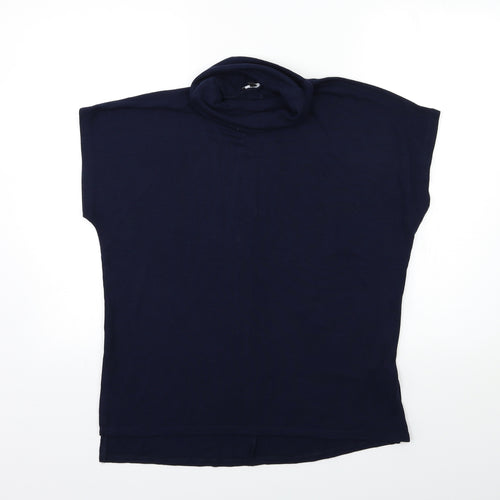 Warehouse Womens Blue  Knit Pullover Jumper Size 8