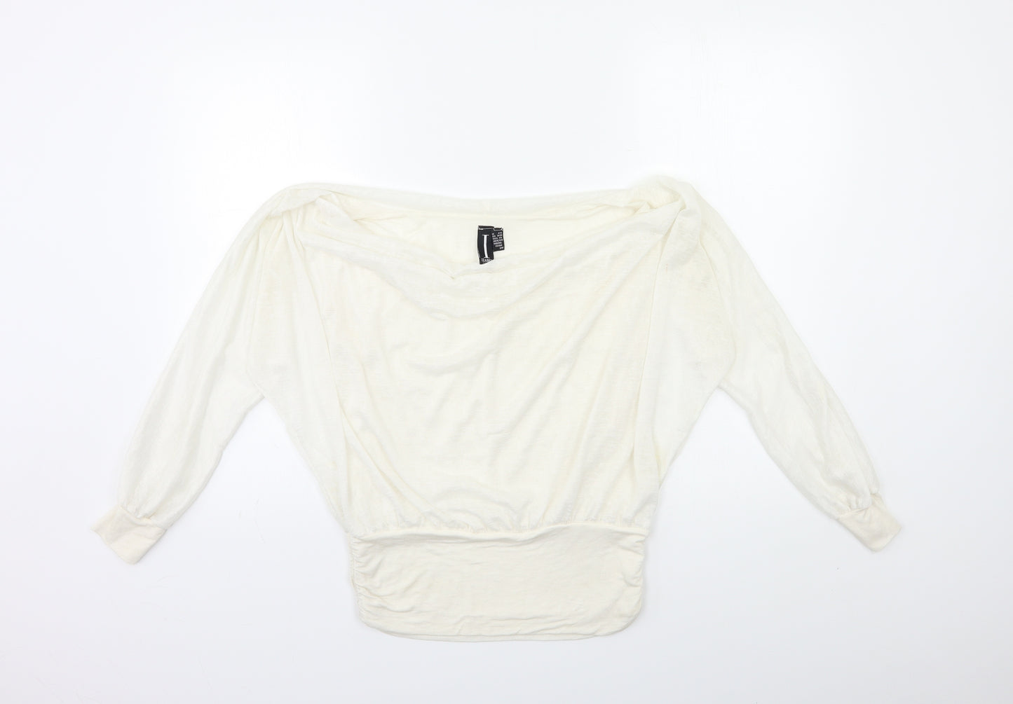 IZABEL Womens White   Basic Blouse Size 8