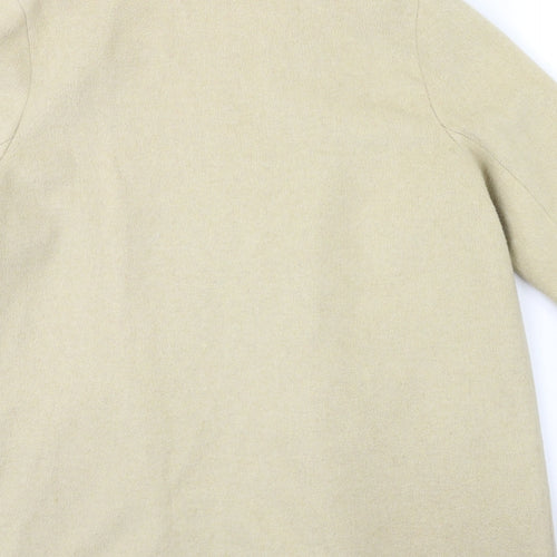 Atmosphere Womens Beige   Overcoat Coat Size 10