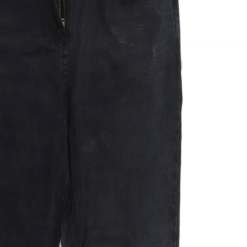 NEXT Womens Black  Denim Skinny Jeans Size 12 L29 in