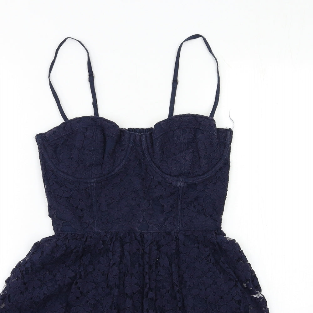 Abercrombie & Fitch Womens Blue   Tank Dress  Size S