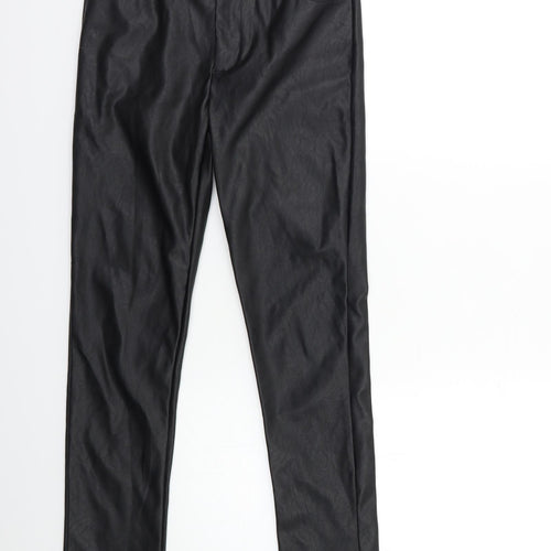 In Vogue Womens Black   Trousers  Size S L29 in