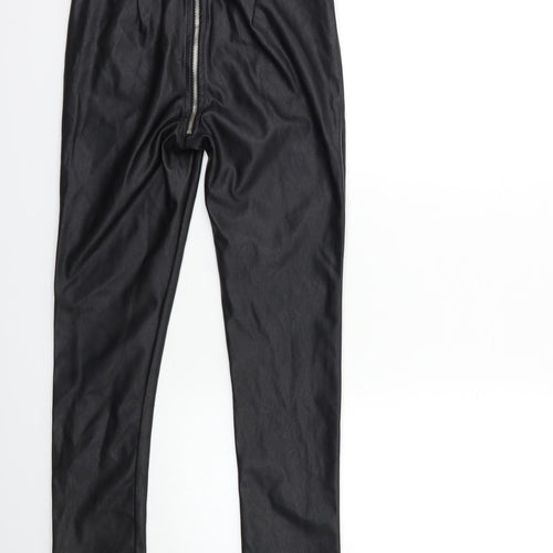 In Vogue Womens Black   Trousers  Size S L29 in