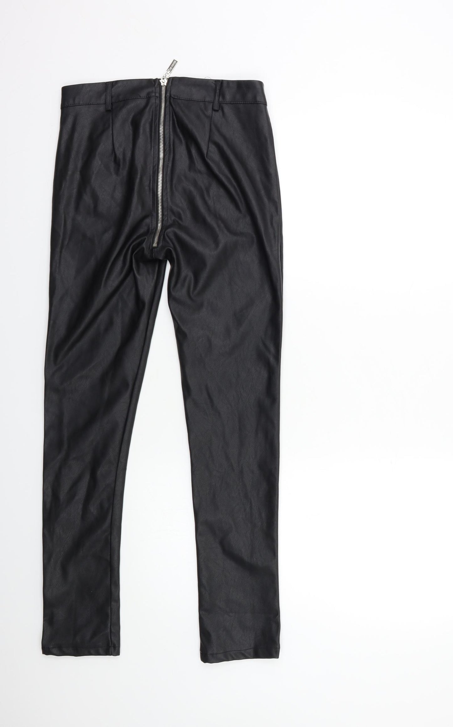 In Vogue Womens Black   Trousers  Size S L29 in