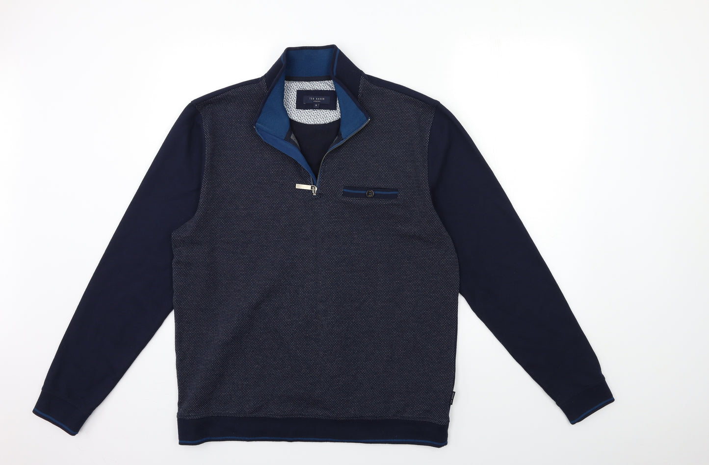Ted Baker Mens Blue   Pullover Sweatshirt Size XL