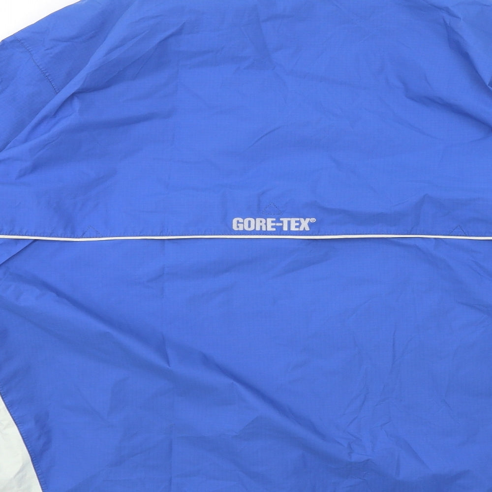 CONCURVE Mens Blue   Windbreaker Coat Size M