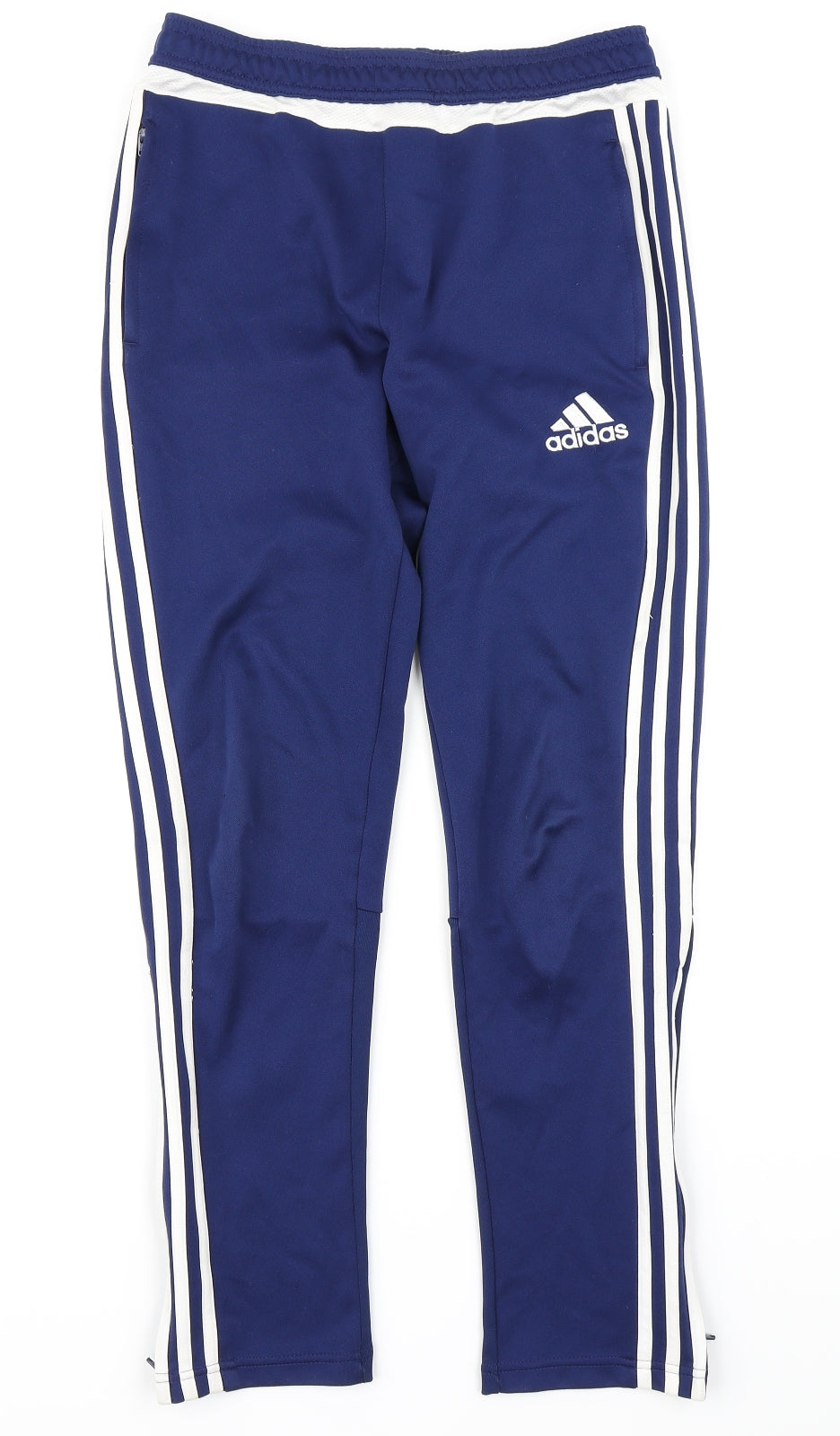 adidas Boys Blue   Jogger Trousers Size 13-14 Years