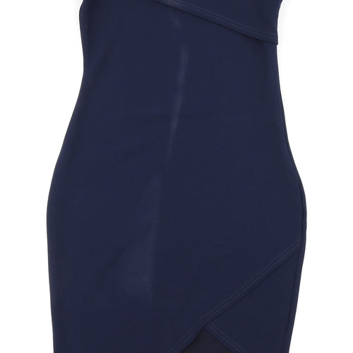Missguided Womens Blue   Bodycon  Size 10