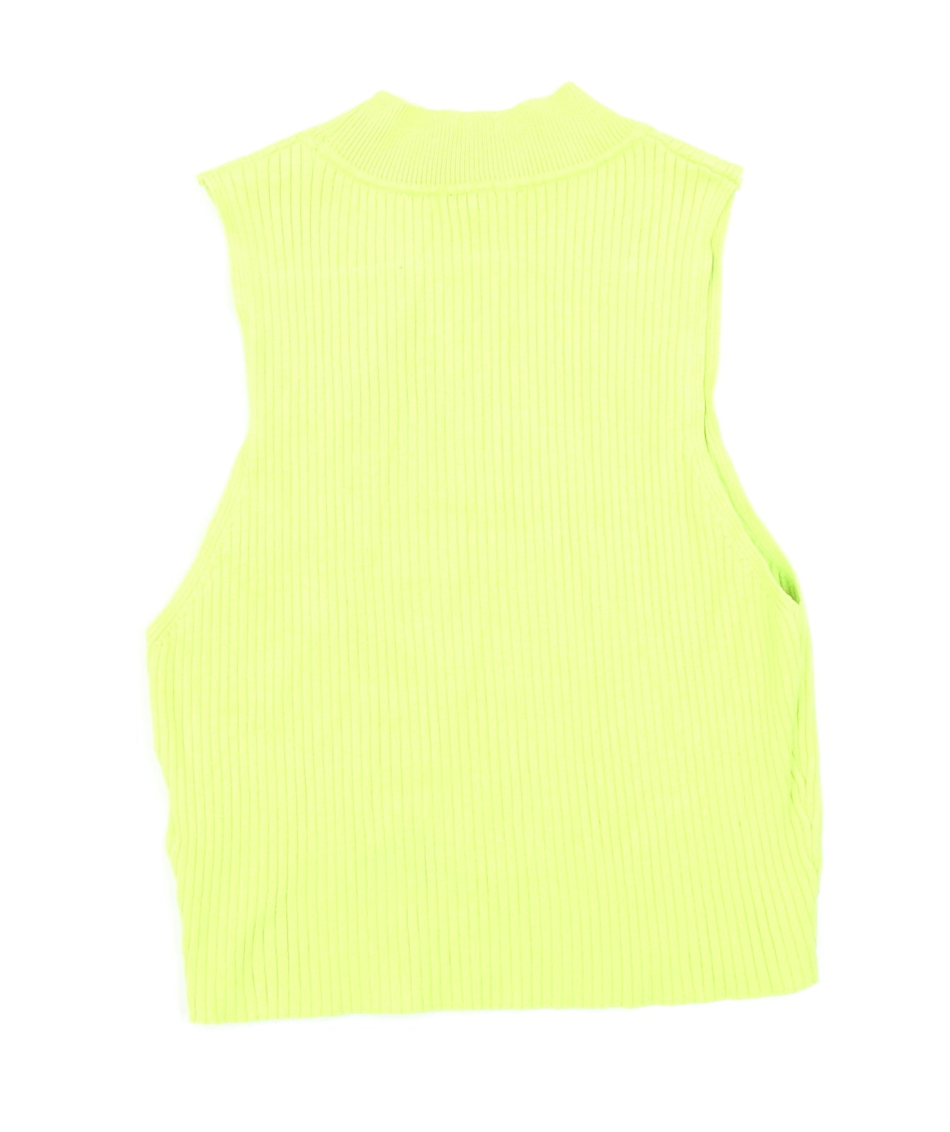 Divided Womens Green  Knit Basic Tank Size M