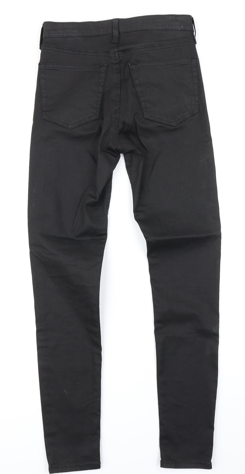 Topshop Womens Black  Denim Skinny Jeans Size 28 in L34 in