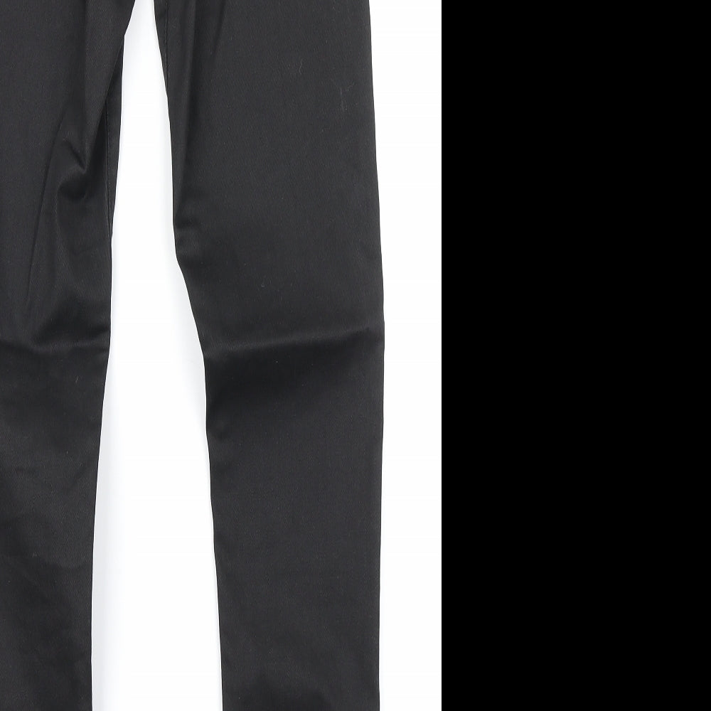 Topshop Womens Black  Denim Skinny Jeans Size 28 in L34 in