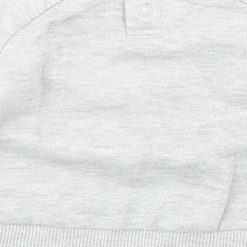 Primark Girls Grey   Basic T-Shirt Size 0-3 Months