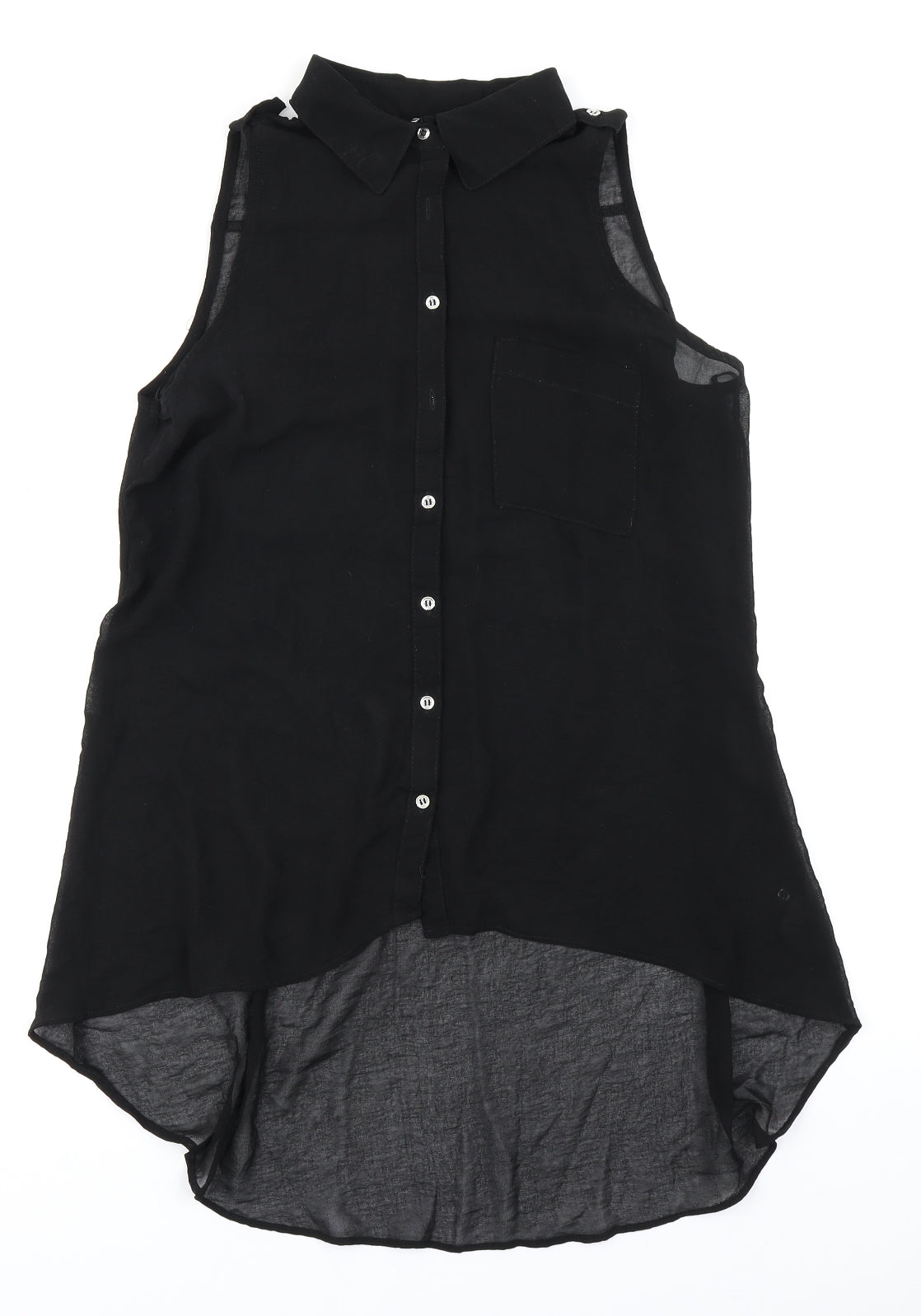 G21 Womens Black   Basic Blouse Size 14