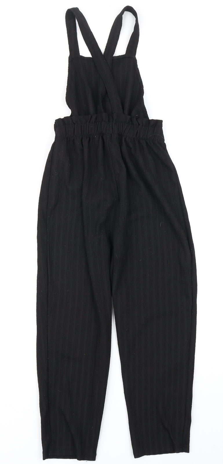 George Girls Black   Dungaree One-Piece Size 7-8 Years