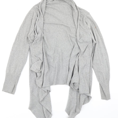 F&F Womens Grey  Knit Cardigan Jumper Size 14