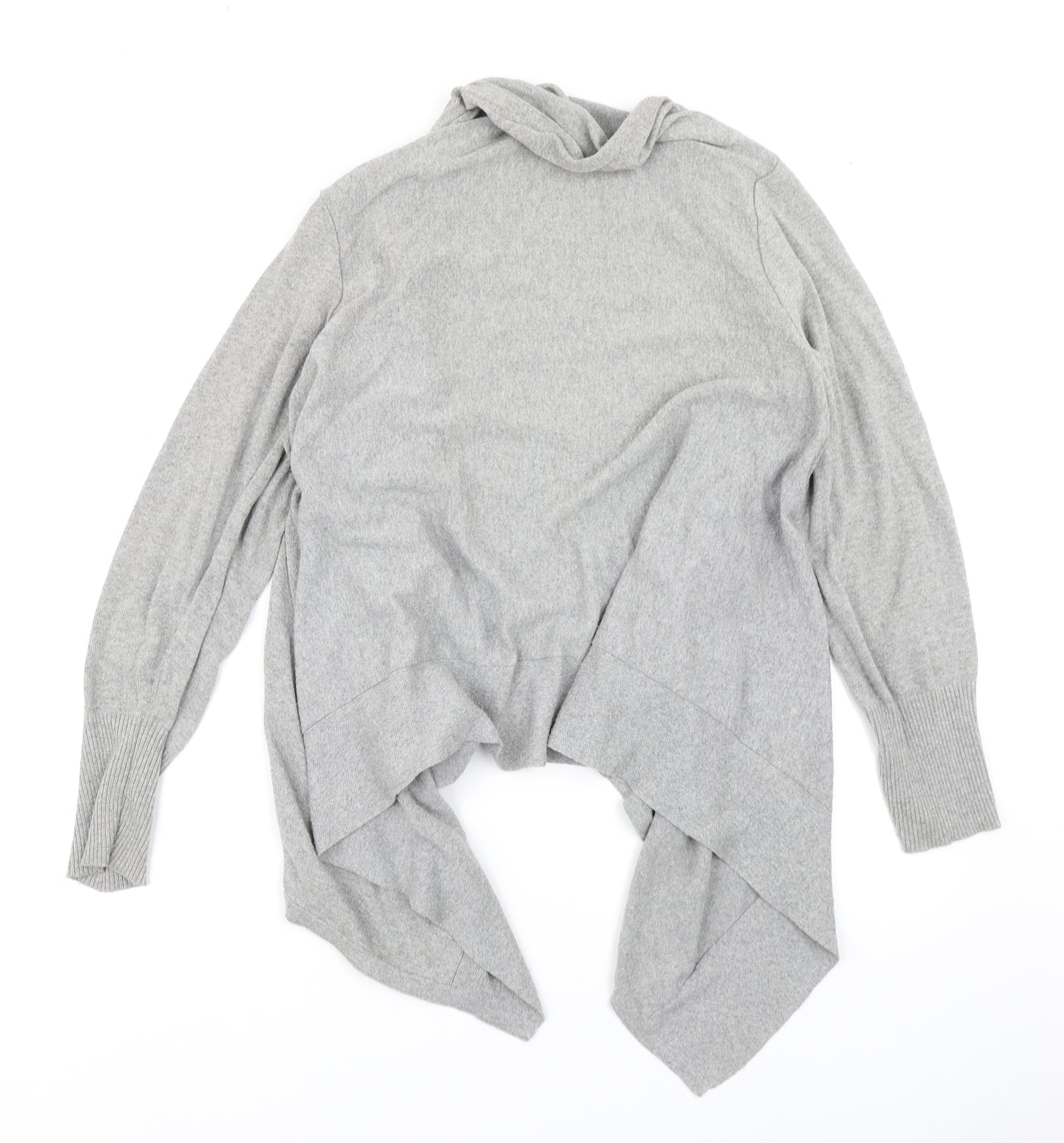 F&F Womens Grey  Knit Cardigan Jumper Size 14