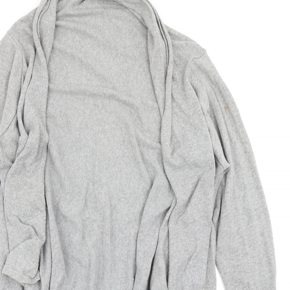 F&F Womens Grey  Knit Cardigan Jumper Size 14