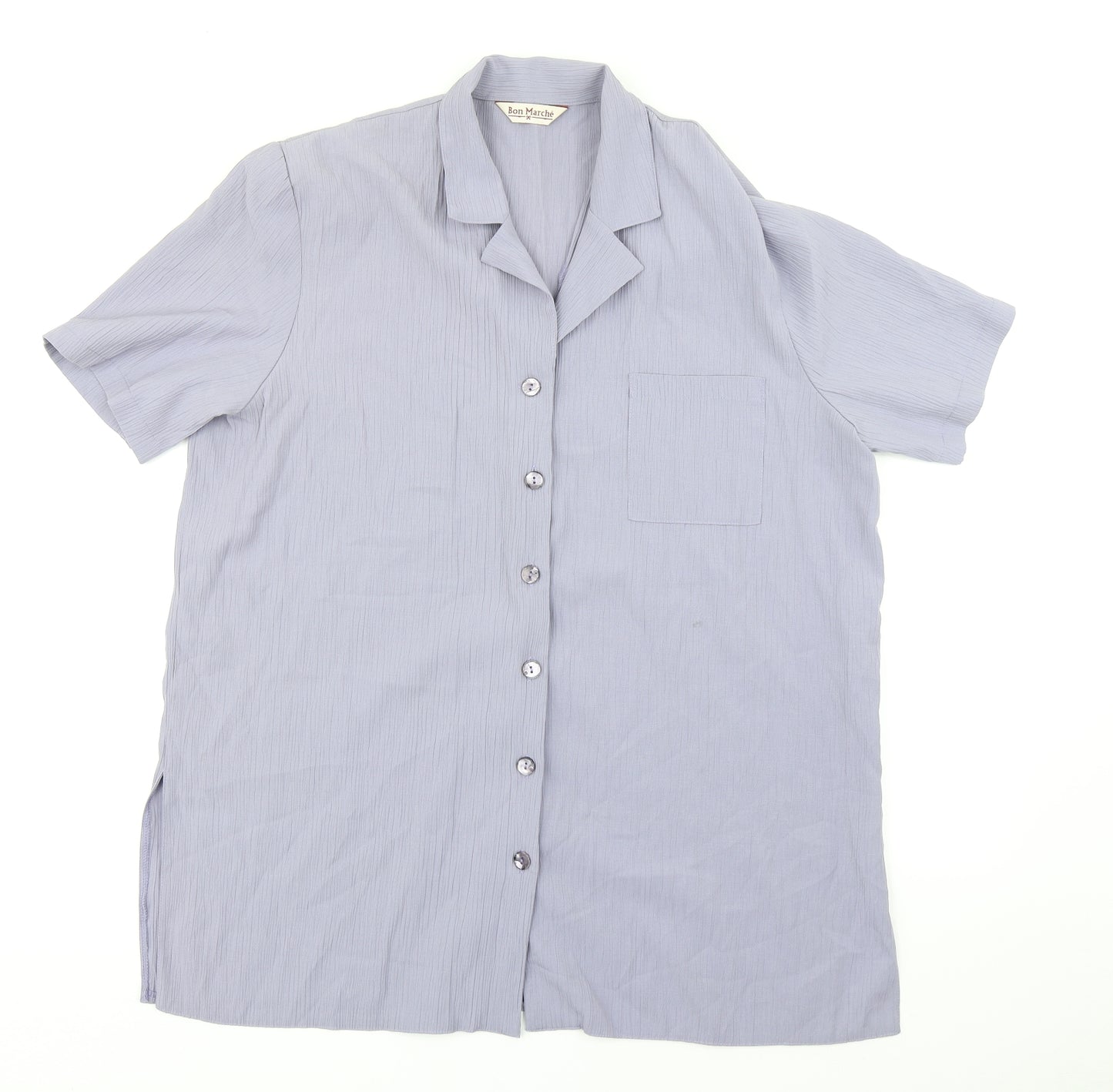 Bonmarché Womens Purple   Basic Blouse Size 18