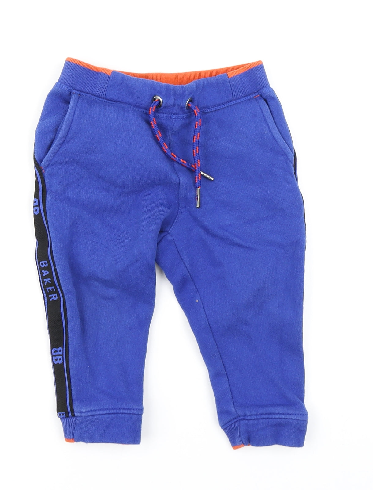 Baker Boys Blue   Jogger Trousers Size 12-18 Months