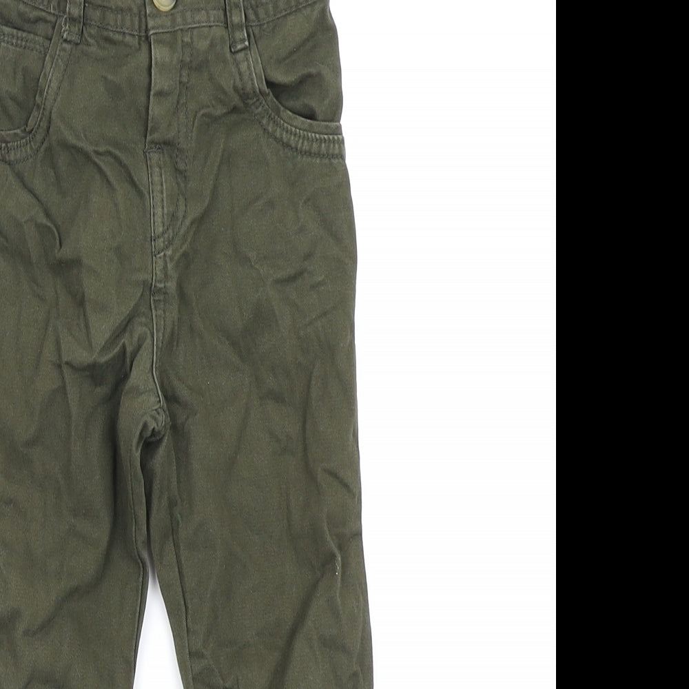 Matalan Boys Green   Cargo Trousers Size 3-4 Years