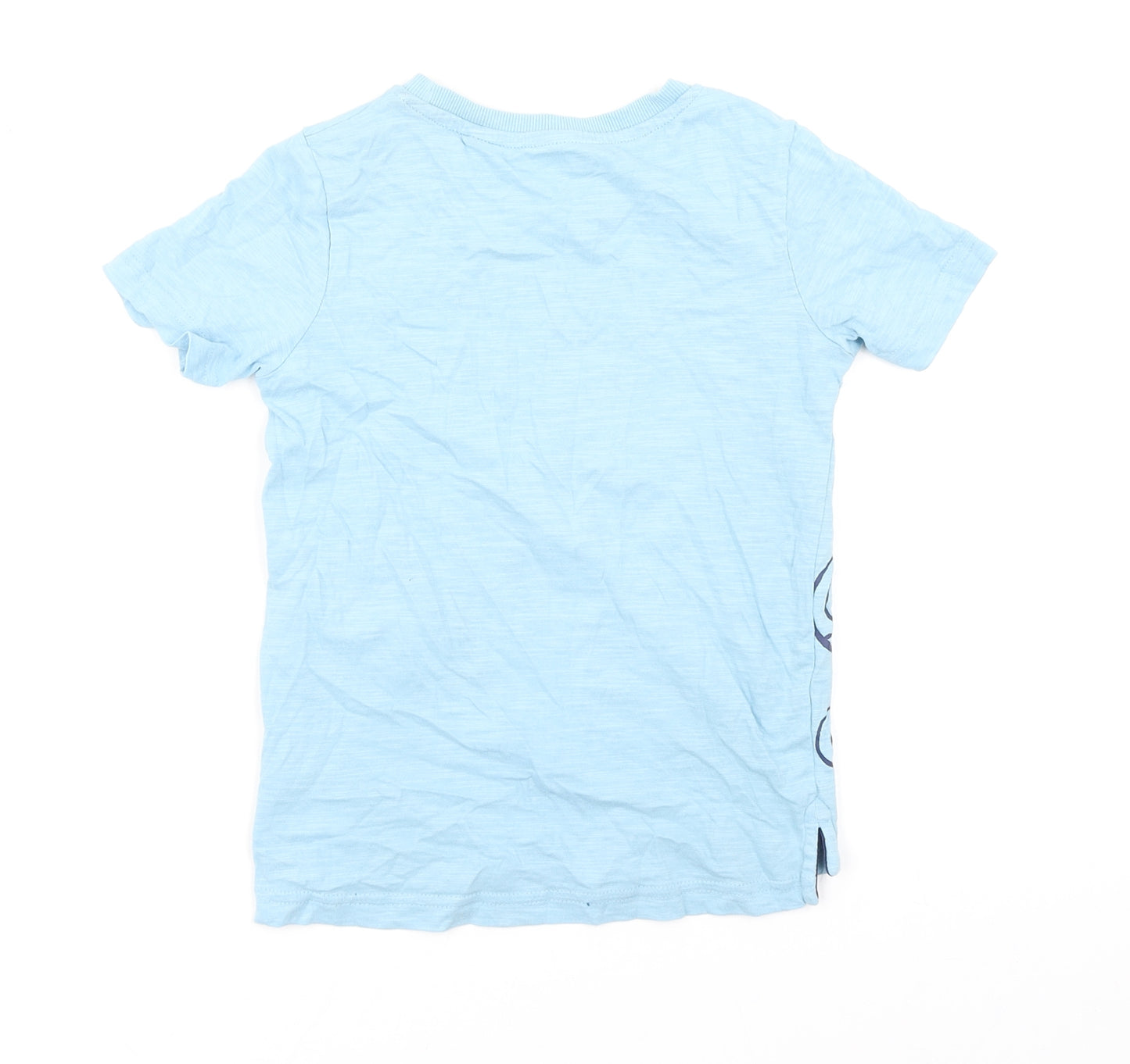 TU Boys Blue   Basic T-Shirt Size 4-5 Years