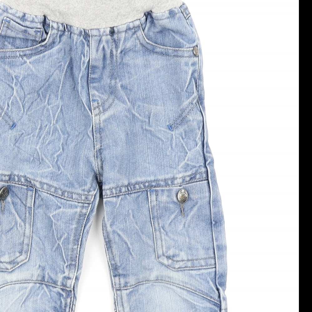 No Fear Boys Blue  Denim Tapered Jeans Size 3-4 Years