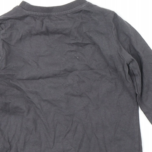 F&F Boys Grey   Basic T-Shirt Size 3-4 Years
