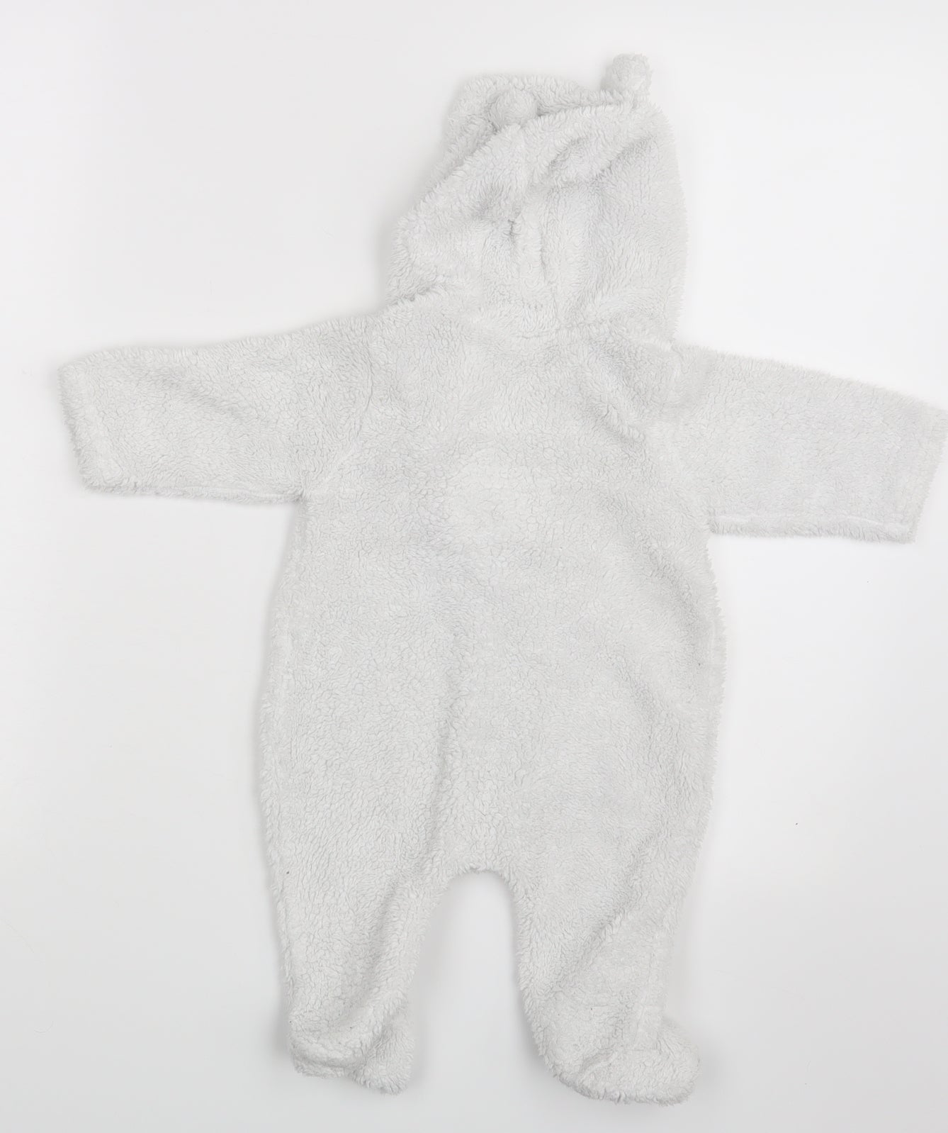 Bebe Bonito Baby White   Coverall One-Piece Size 3-6 Months